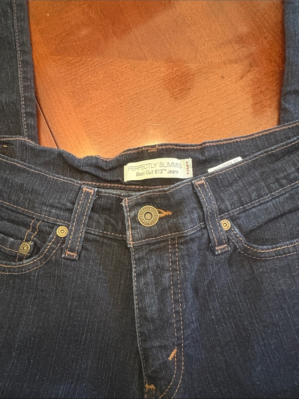 Levi's Dark Indigo Boot-Cut Jeans